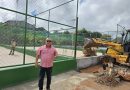 Obra do Complexo Esportivo segue para reta final