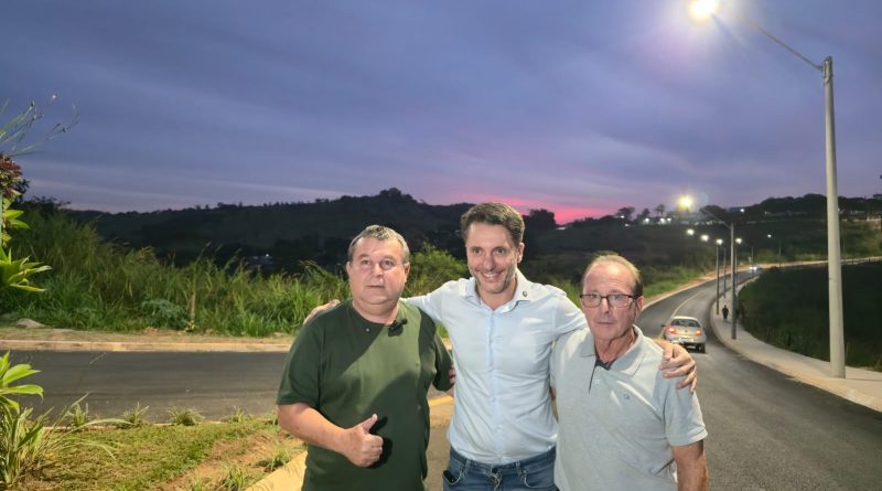 Deputado Alex Manente visita a cidade