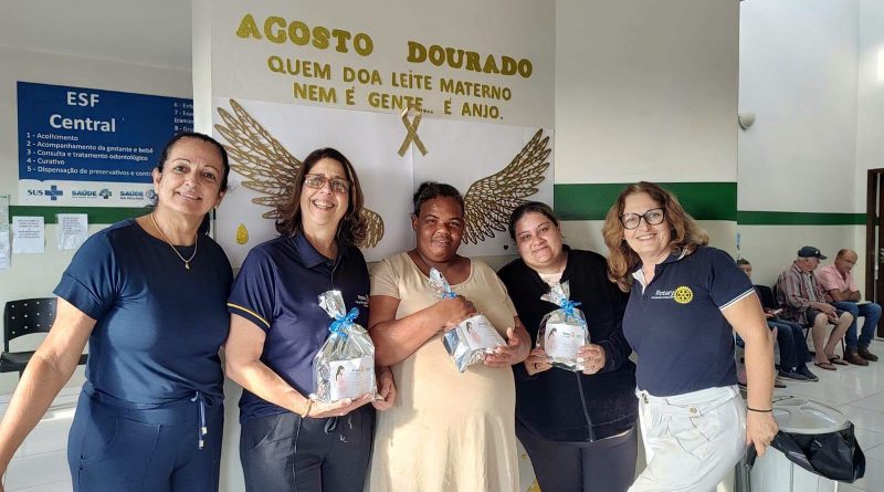 Saúde comemora o Agosto Dourado